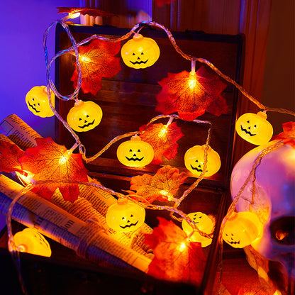 LED Maple Leaf Pumpkin Light