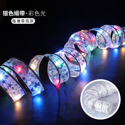 Christmas tree satin light strip