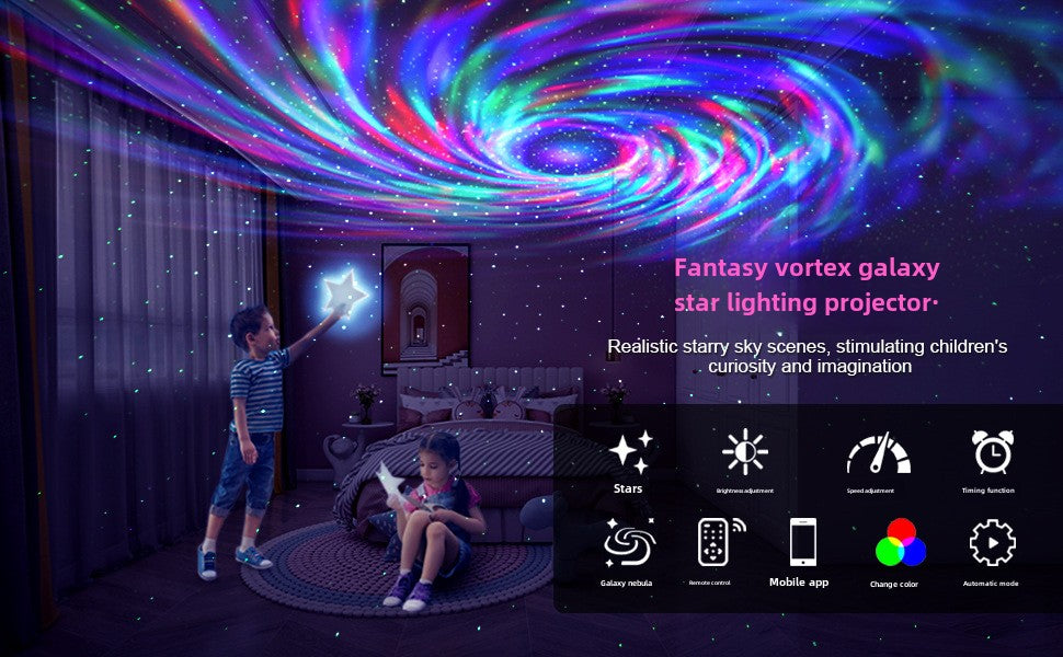 Whirlpool Starry Sky Projection Light